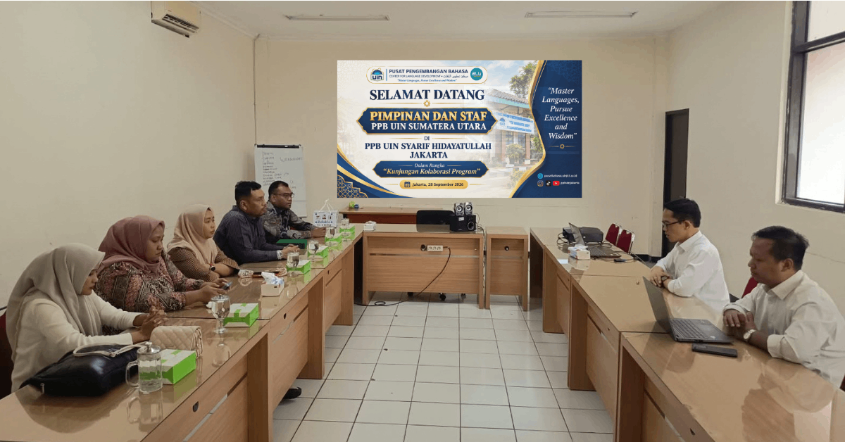  PPB UIN Sumut Kunjungi PPB UIN Jakarta, Bahas Penguatan Kolaborasi Program dan Layanan Bahasa