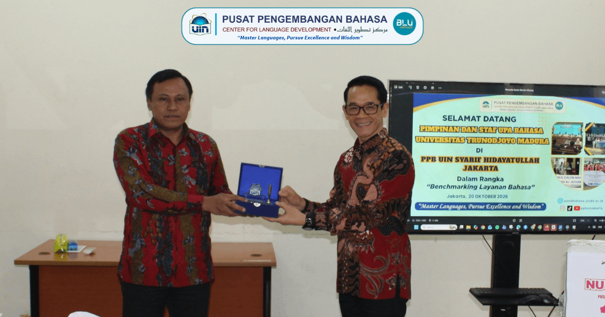 PPB UIN Jakarta dan UPA Bahasa UTM Bahas Pengembangan Tes Bahasa Daring dan Layanan BIPA