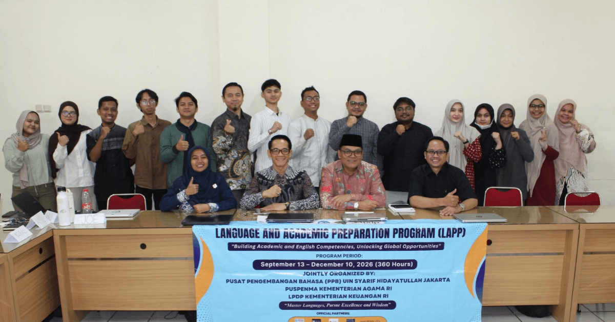 Foto Dokumentasi Rektor UIN Jakarta Bekali Peserta LAPP 2026 Strategi Membangun Jejaring Global