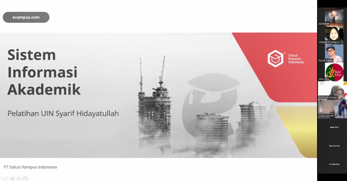 Pelatihan Sistem Manajemen Akademik (AMS) Lanjutan UIN Syarif Hidayatullah Jakarta Berlangsung, Fokus pada aAkademik dan Tantangan Kurikulum Baru