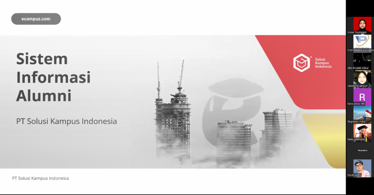Sosialisasi dan Pelatihan Aplikasi e-Alumni UIN Syarif Hidayatullah Jakarta