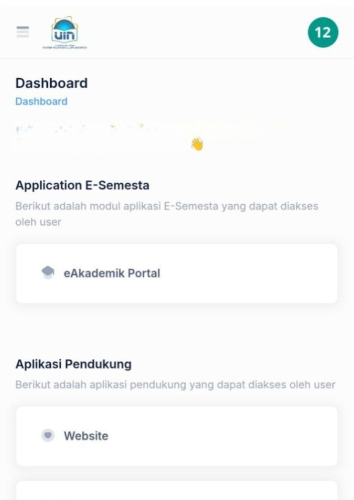 e-Semesta's Dashboard