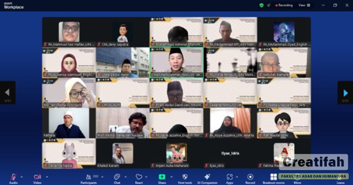 FAH UIN Jakarta Becomes Center for World Academic Meetings to Discuss Digital Humanities