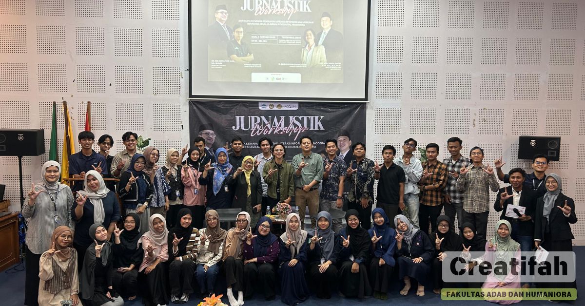 FAH Collaborates with LO Creatifah: Strengthening Digital Journalism Competencies Through Workshops with Professional Journalists from Kumparan and Media Indonesia