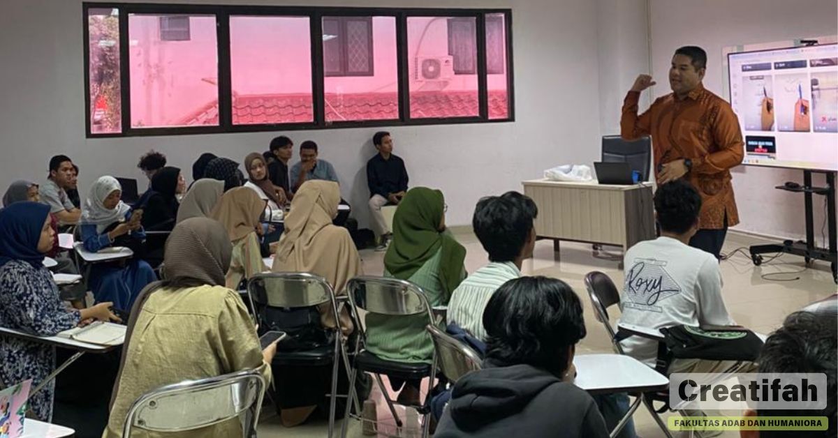 FAH UIN جاكرتا تعقد محاضرة ضيف دولية تحت عنوان “اللغويات والاتجاهات الجديدة”