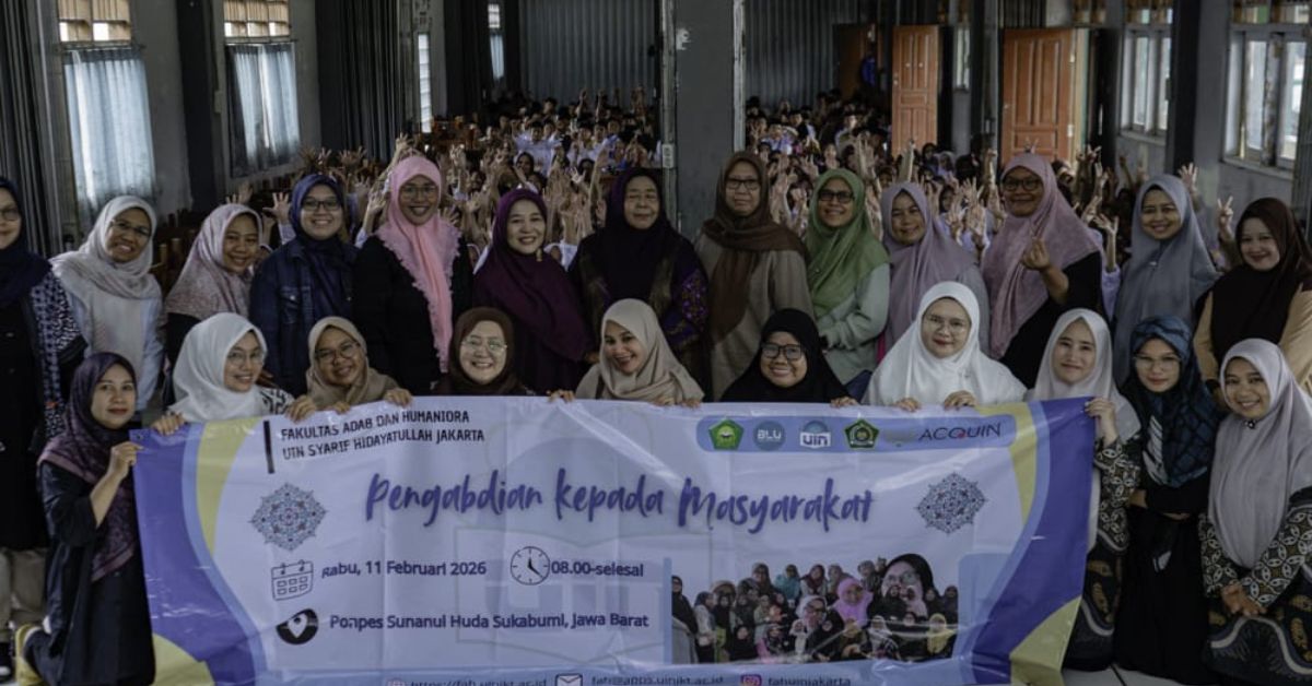 FAH UIN Jakarta Melaksanakan Pengabdian kepada Masyarakat di Sukabumi