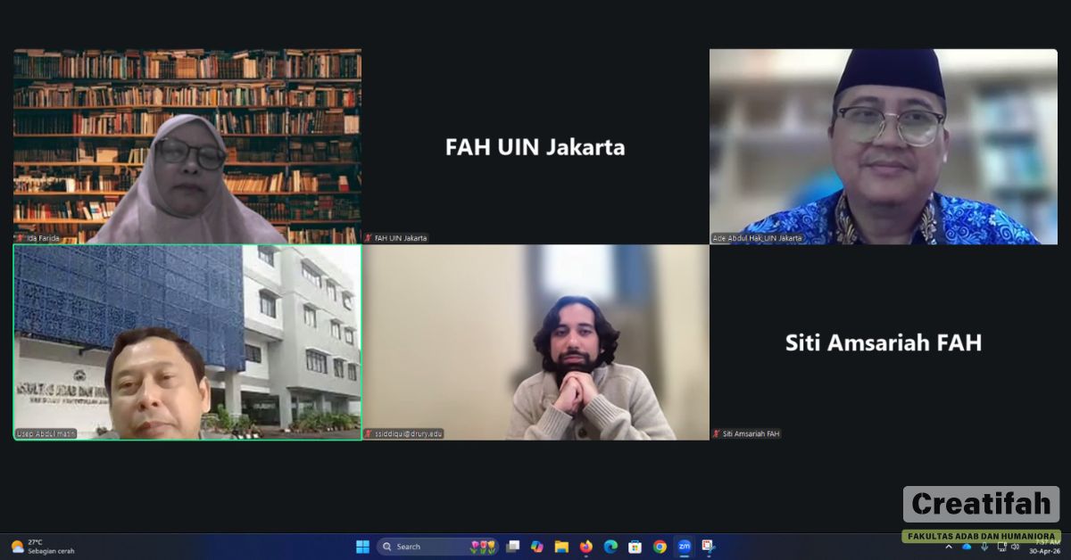 FAH UIN Jakarta Partners with Drury University Adjunct Professor to Boost Internationalization