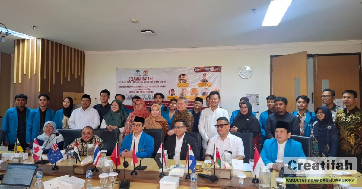 FAH UIN Jakarta Terima Kuker BKSAP DPR RI, Soroti Regulasi AI dan Masa Depan Pemuda ASEAN