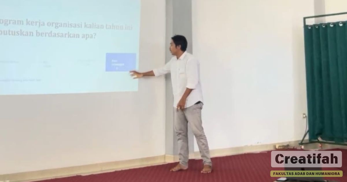 ORGANIZATION LEADERSHIP TRAINING ANALISIS DATA MELALUI PROGRAM KERJA HMPS SPI1