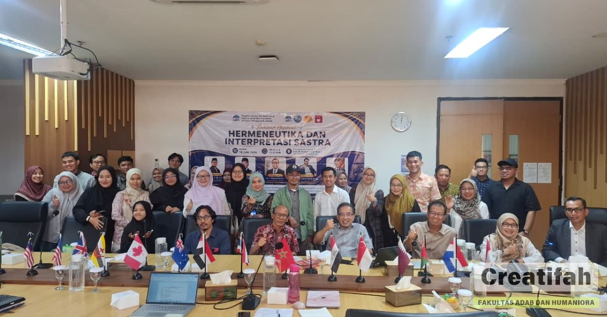 FAH UIN Jakarta National Seminar Discusses Hermeneutics and Literary Interpretation: Strengthening Critical Humanities Studies