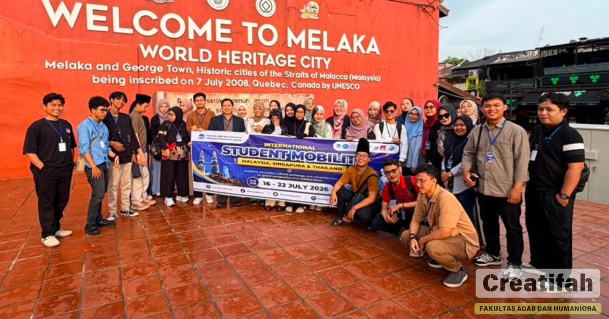 Tracing the Legacy of Malay Civilization in Malacca, FAH UIN Jakarta Delegation Explores History through World Heritage Sites