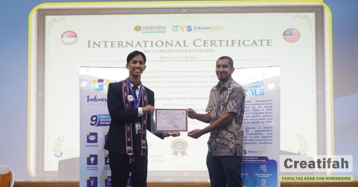 Arabic Language and Literature Student of FAH UIN Jakarta Wins Seven Awards at an International Event
