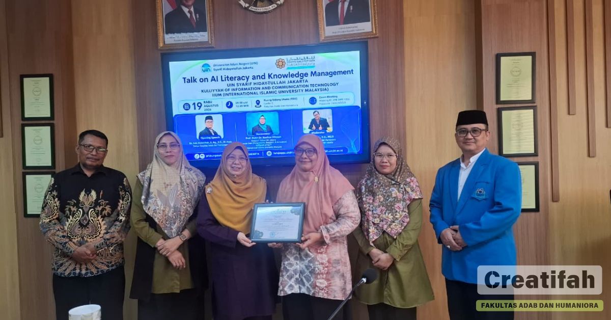 AI Literacy Talk: FAH UIN Jakarta Discusses the Challenges and Opportunities of AI in Academia