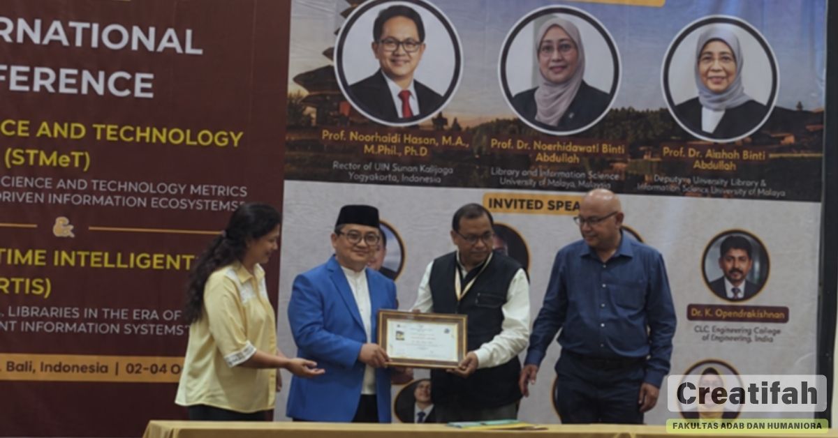 Dean of FAH UIN Jakarta Receives the 2026 Research Excellence Award in Bali