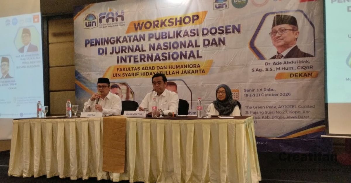 Workshop Peningkatan Publikasi Jurnal 