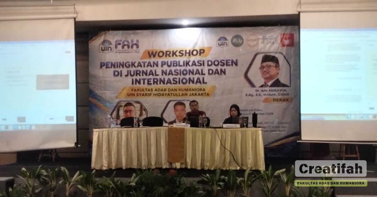 Workshop Peningkatan Publikasi Jurnal 3 hari ke 2
