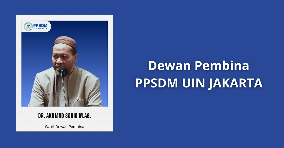 Dr. Akhmad Sodiq, M.Ag.