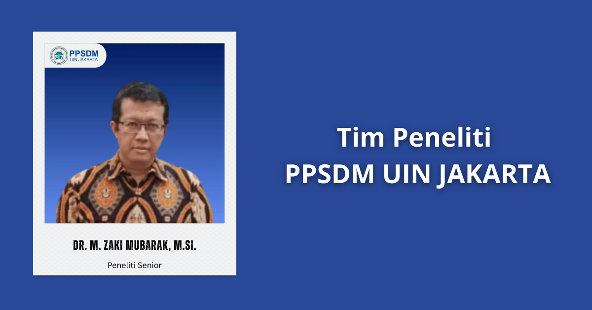 Dr. M. Zaki Mubarak, M.Si.