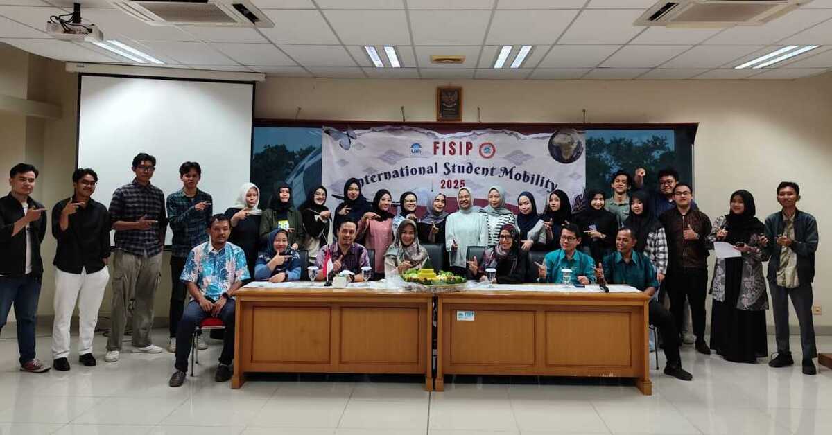 Pelepasan Peserta International Students Mobility FISIP 2025