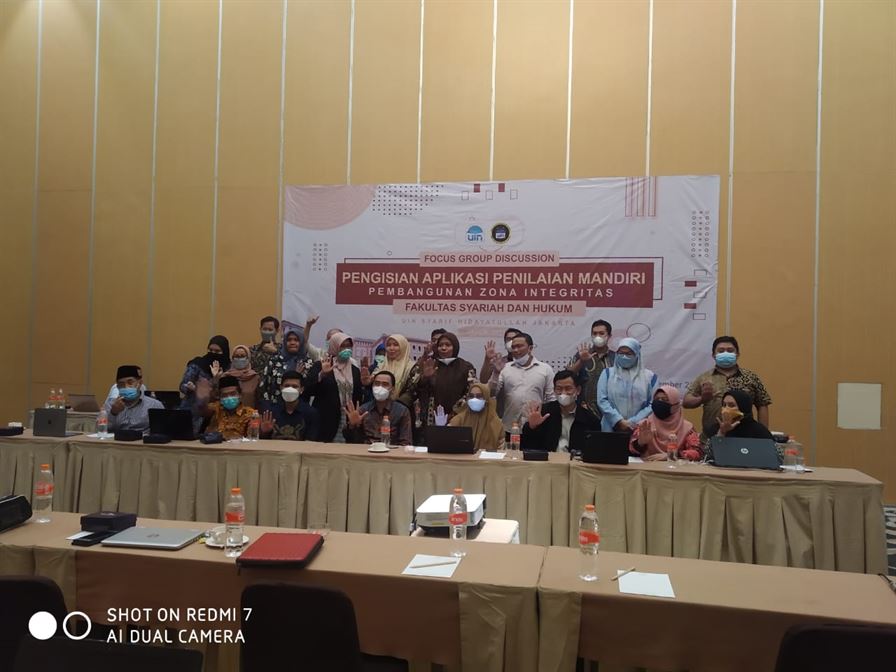 FSH Gelar FGD Pengisian Aplikasi Penilaian Mandiri Pembangunan Zona Integritas