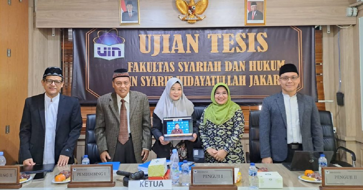 Prodi MHES Gelar Ujian Terbuka Empat Mahasiswa