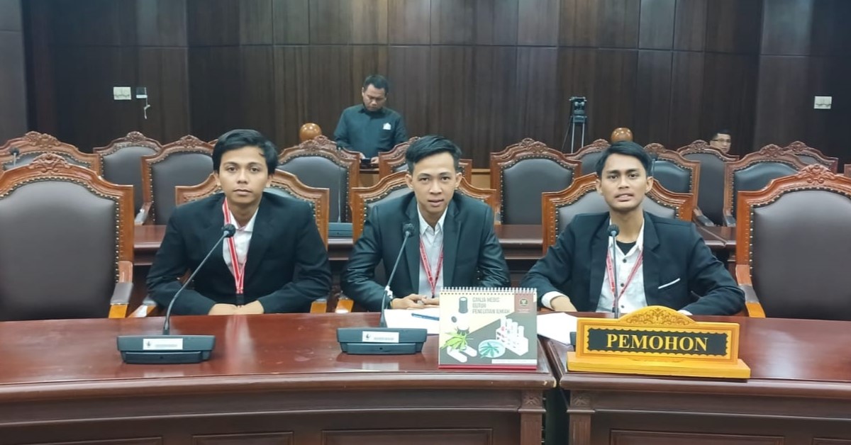 Mahasiswa HTN FSH Ajukan Judicial Review UU Pemilu ke MK