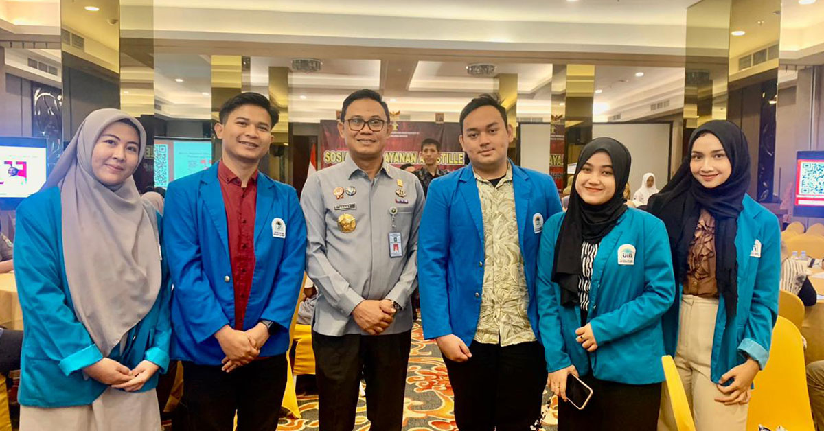DEMA FSH Hadiri Sosialisasi Layanan Apostille Kemenkumham Wilayah Banten