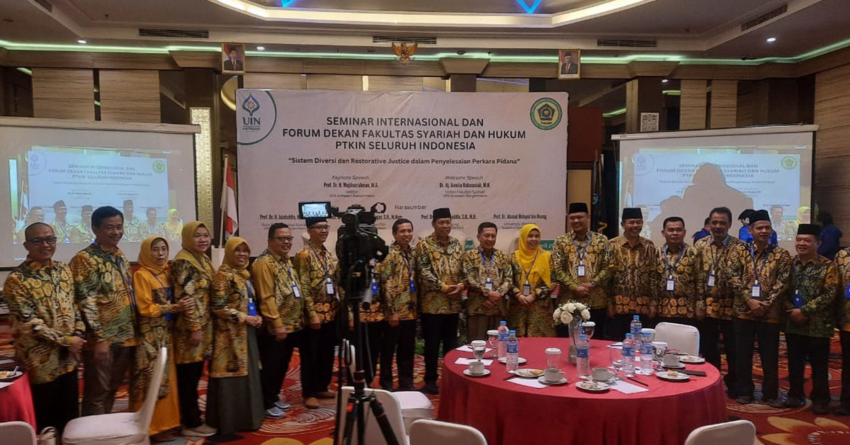 Pimpinan FSH Hadiri Forum Dekan PTKIN se-Indonesia, Perluas Kolaborasi Tingkatkan Inovasi
