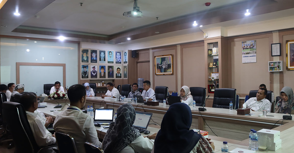 Penilaian ZI WBK FSH oleh Tim Penilai Internal Itjen Kemenag RI 