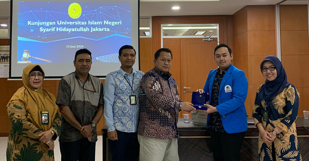 Kunjungan DEMA FSH ke Mahkamah Agung Republik Indonesia