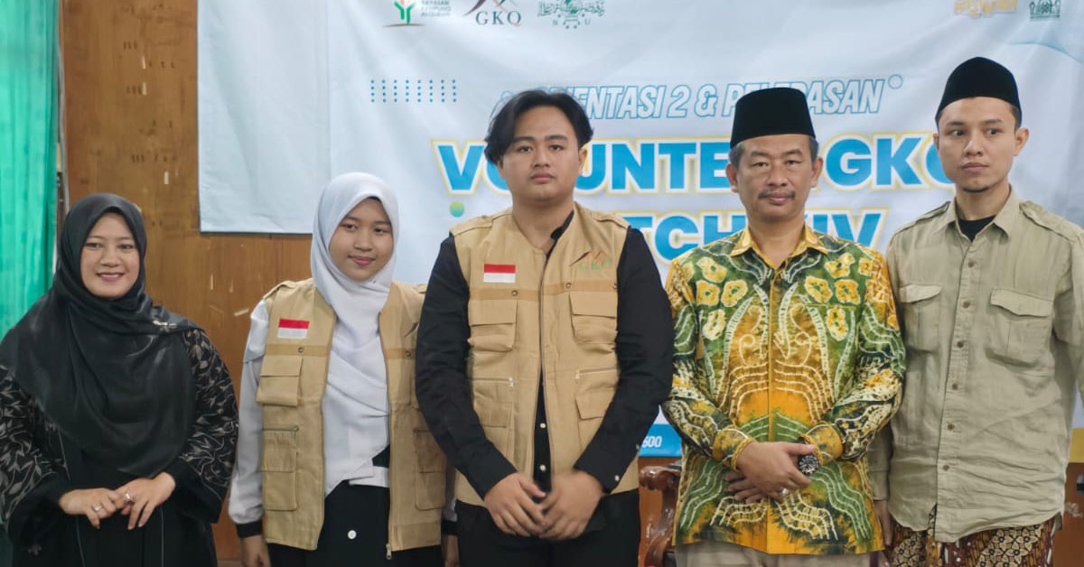 Prof. Muhammad Maksum Lepas Kafilah Dakwah Kampung Alquran ke Sukabumi