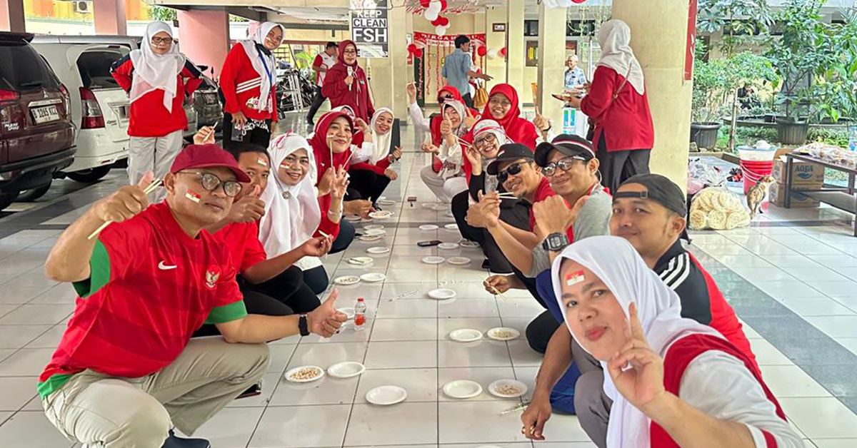 Meriah dan Penuh Tawa! Civitas Akademika FSH UIN Jakarta Rayakan HUT RI ke-80 dengan Lomba Seru