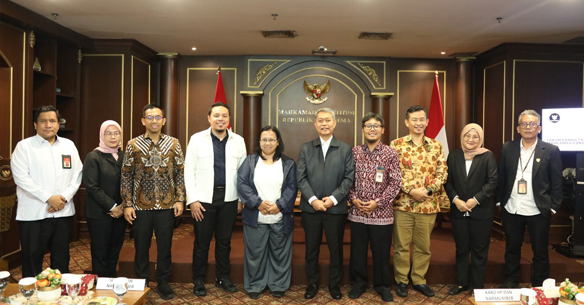 Mahkamah Konstitusi Gelar Forum Konsultasi Publik, Perkuat Sinergi dengan Fakultas Syariah dan Hukum UIN Jakarta