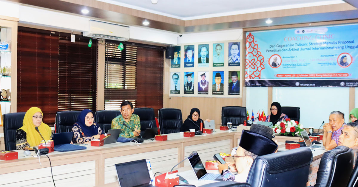 Hari Kedua Coaching Clinic FSH: Menulis Artikel Ilmiah Hukum untuk Publikasi Global
