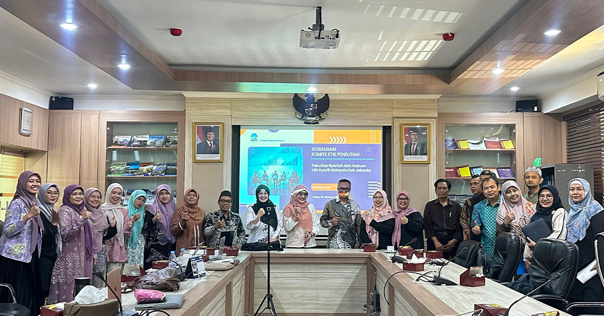 Sosialisasi Komite Etik Penelitian di FSH: Penguatan Etika dalam Penelitian Berbasis Proteksi Subjek