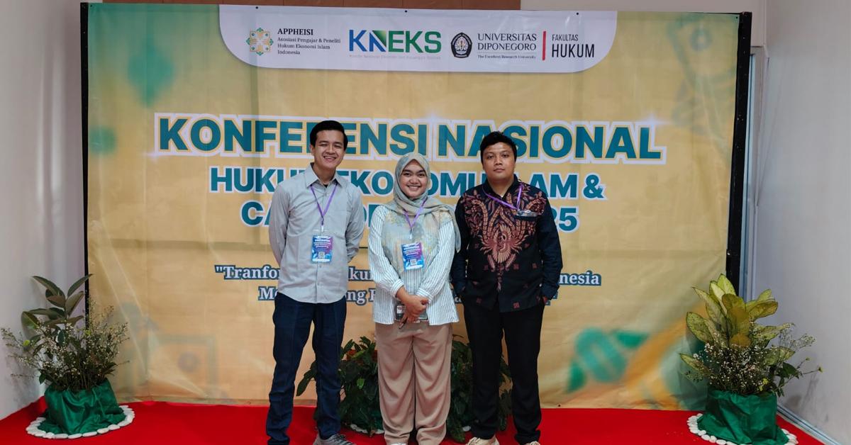 Mahasiswa MHES UIN Jakarta Tampil Gemilang di Konferensi Nasional APPHEISI 2025 di UNDIP Semarang 