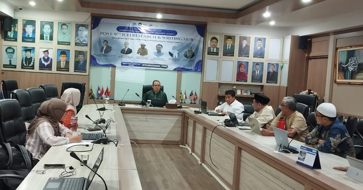 FSH UIN Jakarta Terima Penguatan Akademik dari Prof. Norhusairi pada Hari Kelima Kunjungan Internasional