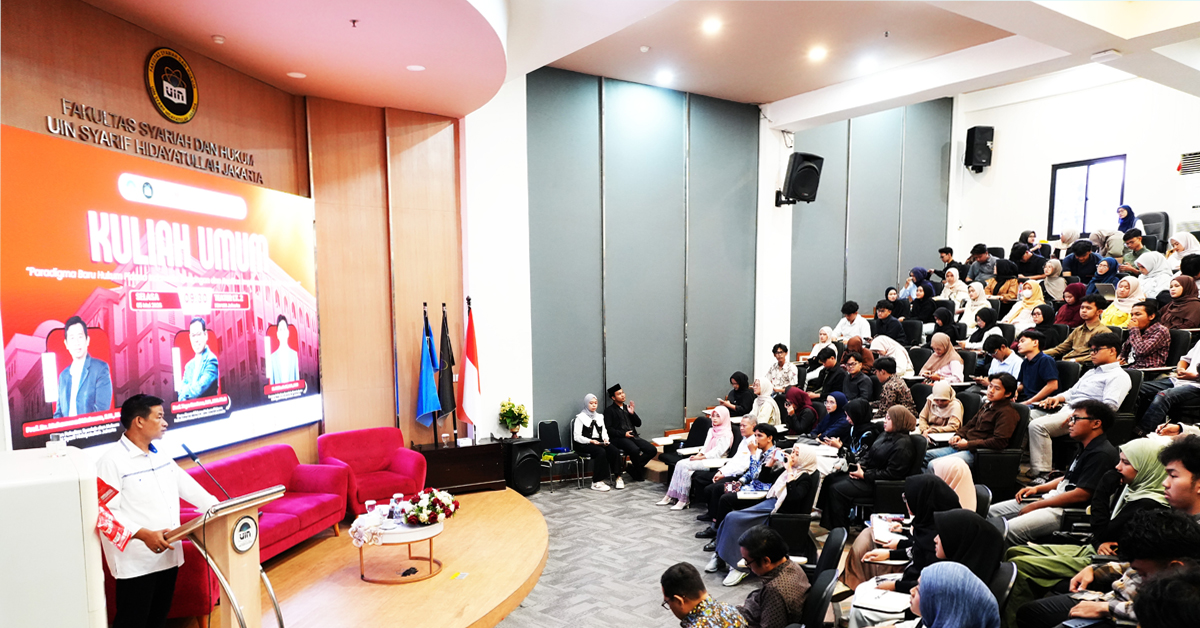 Pakar Hukum Pidana Jelaskan Paradigma Baru KUHP Indonesia dalam Kuliah Umum di Fakultas Syariah dan Hukum UIN Jakarta