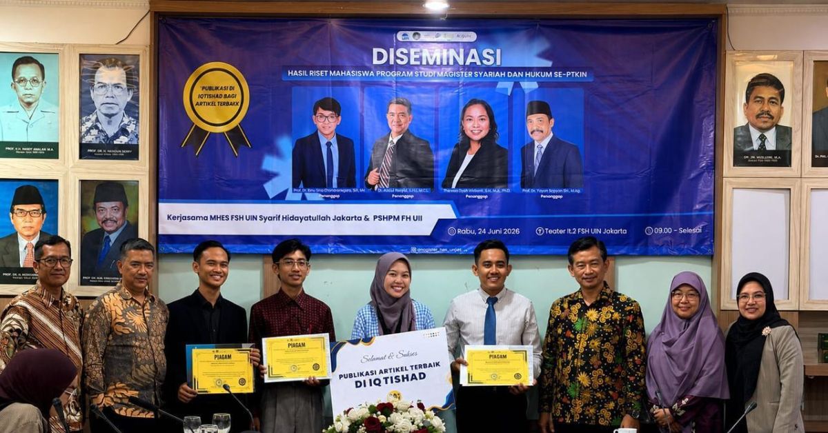Diseminasi Hasil Riset Mahasiswa Magister Se-PTKIN Perkuat Kolaborasi Akademik dan Budaya Publikasi Ilmiah