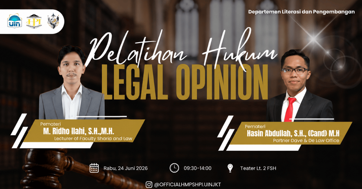 HMPS HPI 2026 Gelar Legal Opinion, Asah Kemampuan Penalaran Hukum Mahasiswa