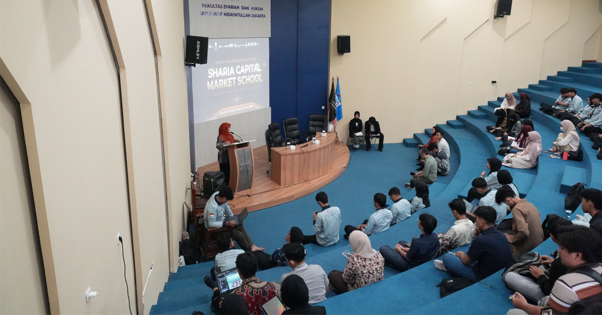 Mahasiswa UIN Jakarta Antusias Ikuti Edukasi Pasar Modal Syariah Bersama BEI, OJK, KSEI, dan Sekuritas