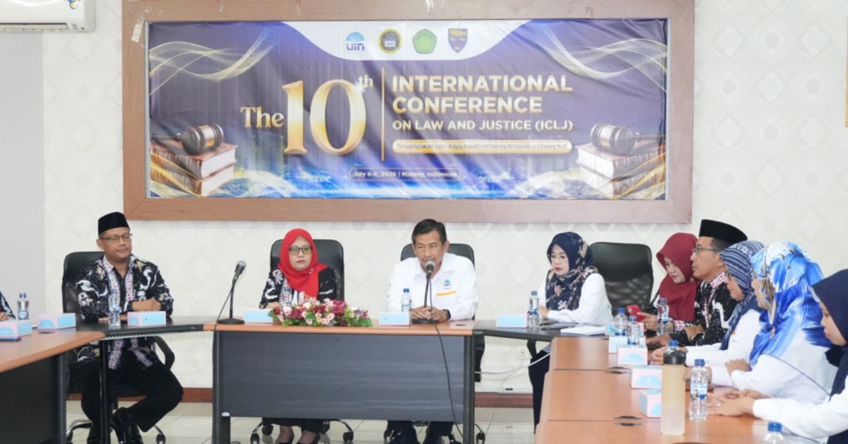 FSH UIN Jakarta Gelar The 10th International Conference on Law and Justice (ICLJ) 2026, Perkuat Kolaborasi Akademik Bersama UIN Malang MALANG – Fakultas Syariah dan Hukum (FSH) UIN Syarif Hidayatu