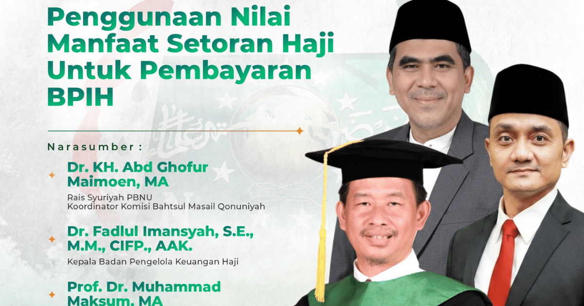 Dekan FSH Menjadi Narasumber Diskusi Pra Munaskonbes NU