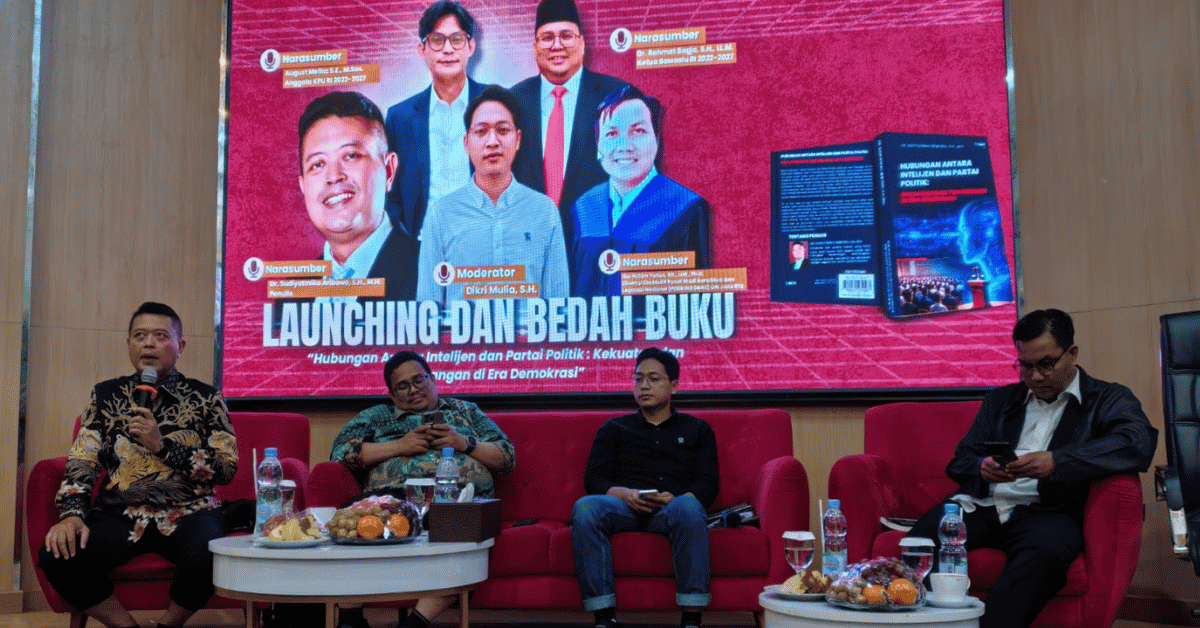 Relasi Simbiotik Intelijen dan Partai Politk Bakal Sehatkan Demokrasi