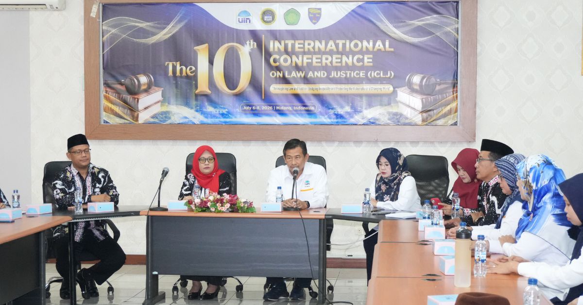 Welcoming Ceremony The 10th ICLJ 2026 Perkuat Sinergi FSH UIN Jakarta dan UIN Malang