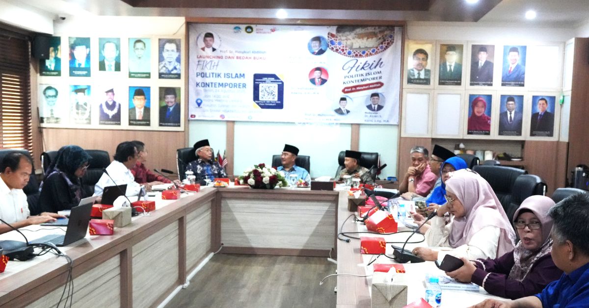 Dekan FSH UIN Jakarta: Fikih Politik Harus Diarahkan pada Solusi Hukum Nasional