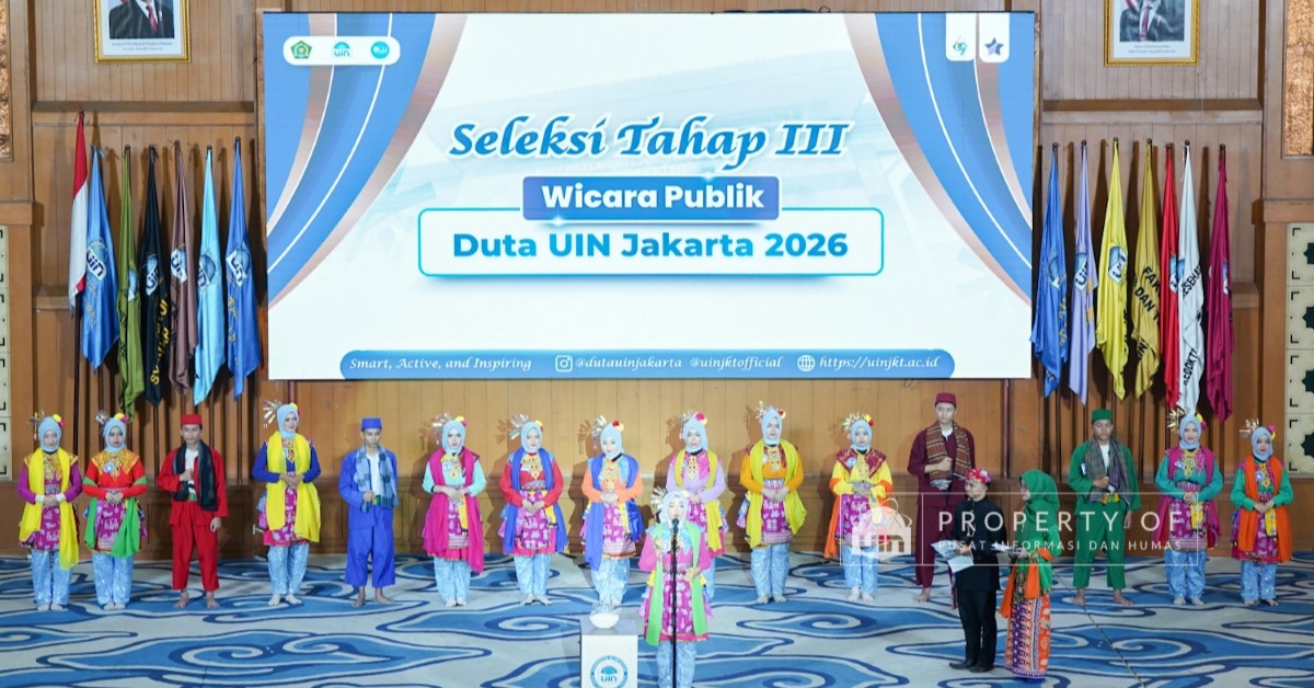 Syahranny Era El Raisy, Mahasiswi FSH Raih Juara 1 Duta UIN Jakarta 2026