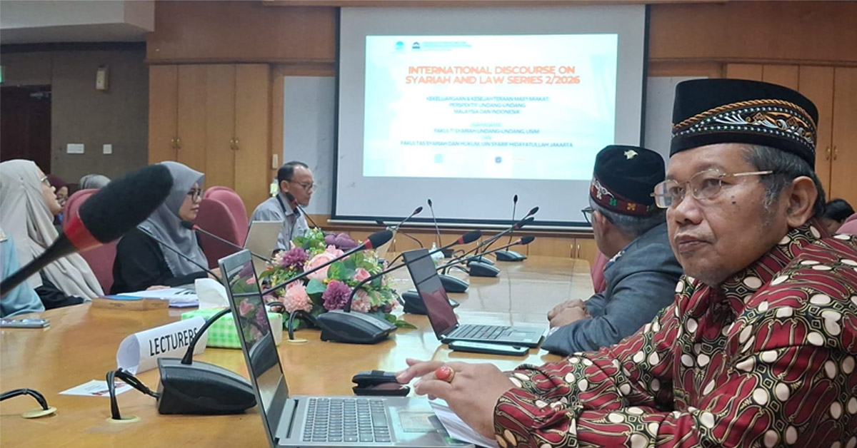 Prof. Asmawi Dorong Relevansi Ushul Fiqh dalam Menjawab Persoalan Hukum Islam Kontemporer di USIM