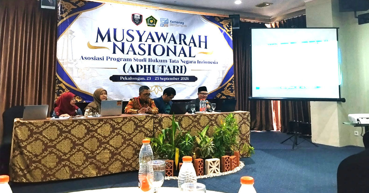 Munas ke-3 APHUTARI di Pekalongan Bahas Green Constitution, FSH UIN Jakarta Sampaikan LPJ Keuangan dan Sambut Ketua Umum Baru