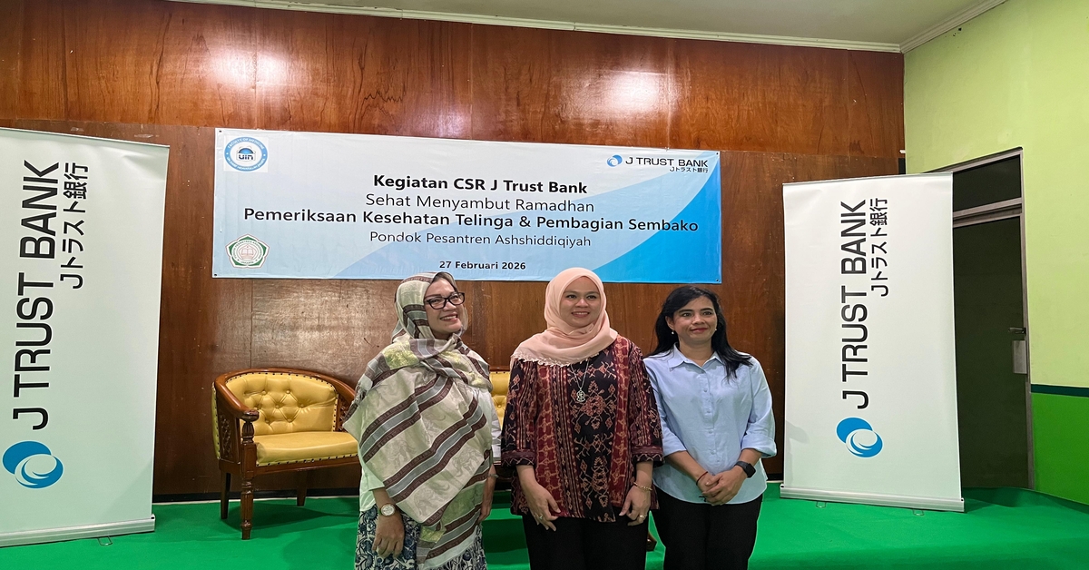 FK UIN Jakarta and J Trust Bank Hold CSR Program on Ear Health at Asshiddiqiyah Islamic Boarding School